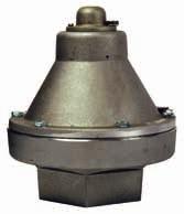 Trailer/Tank Mounted Air Relief Valves Adjustable Pressure Setting Valves Application: Standards: Materials: Features & Benefits: Designed specifically for use on trailer tanks containing dry bulk