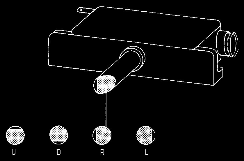 landing door and a released locking means cam, the locking bolt (2) is pulled back across the angled lever (3) by pulling