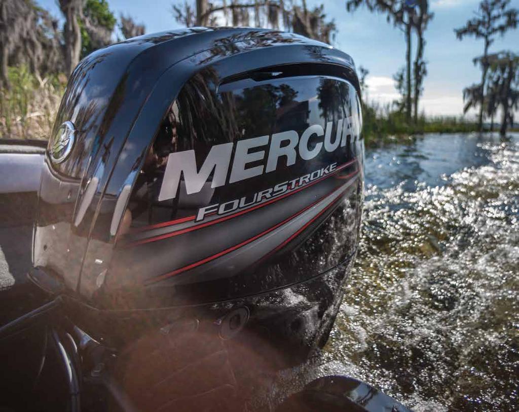 BUILT TO LAST To top it all, like all Mercury Outboards before them, these new generation mid-range FourStrokes feature the most advanced corrosion protection available: - Built with our own patented