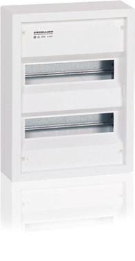 Hood-type consumer units A300N N/PE Quick-terminals Hood-type consumer units A300N VDE 0603- DIN 4387 Degree of protection IP30 - Protection class II,, Removable device support N/PE Quick-terminals