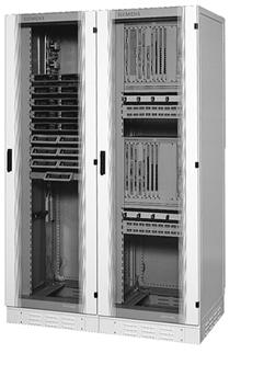 SIKUS 3200 Side-by-Side Switchgear Cabinets Assembly kits for power distribution Benefits Frame mounting for 19" withdrawable-unit design One modular height (HM) corresponds to 44.