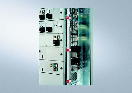 SIVACON Power Distribution Systems and Motor Control Centers For processes Withdrawable-unit section Test and disconnected position behind closed door without affecting the degree of protection