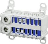 Accessories Quick-assembly kits and assembly kits Siemens AG 2010 8GK9 910-0KK11 N/PE bars as plug-in terminals Each with 6 screw terminals from 2.5.