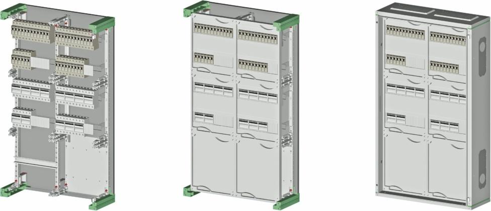 Introduction Design Platform concept A further innovation of the ALPHA distribution board product range is the "platform concept", which means that all supporting build-in components are mounted