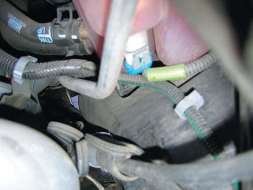 The complaint is sometimes misdiagnosed as being transmission related. 6.6L Duramax applications have experienced problems with coolant getting into the ECM and/or the ECM connector.