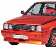 The GT G40 was lowered and charge air cooled. In January 1991, the Polo G40 was added to the regular model range. The output shrank to 113 hp because of the catalyst.