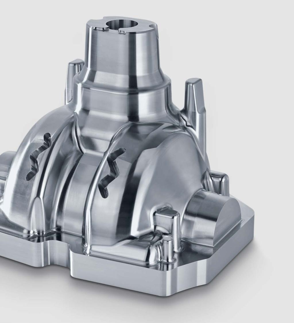 Over 25 years of 5-axis expertise Üb The new HSC Series: Best performance in tool and mould making.