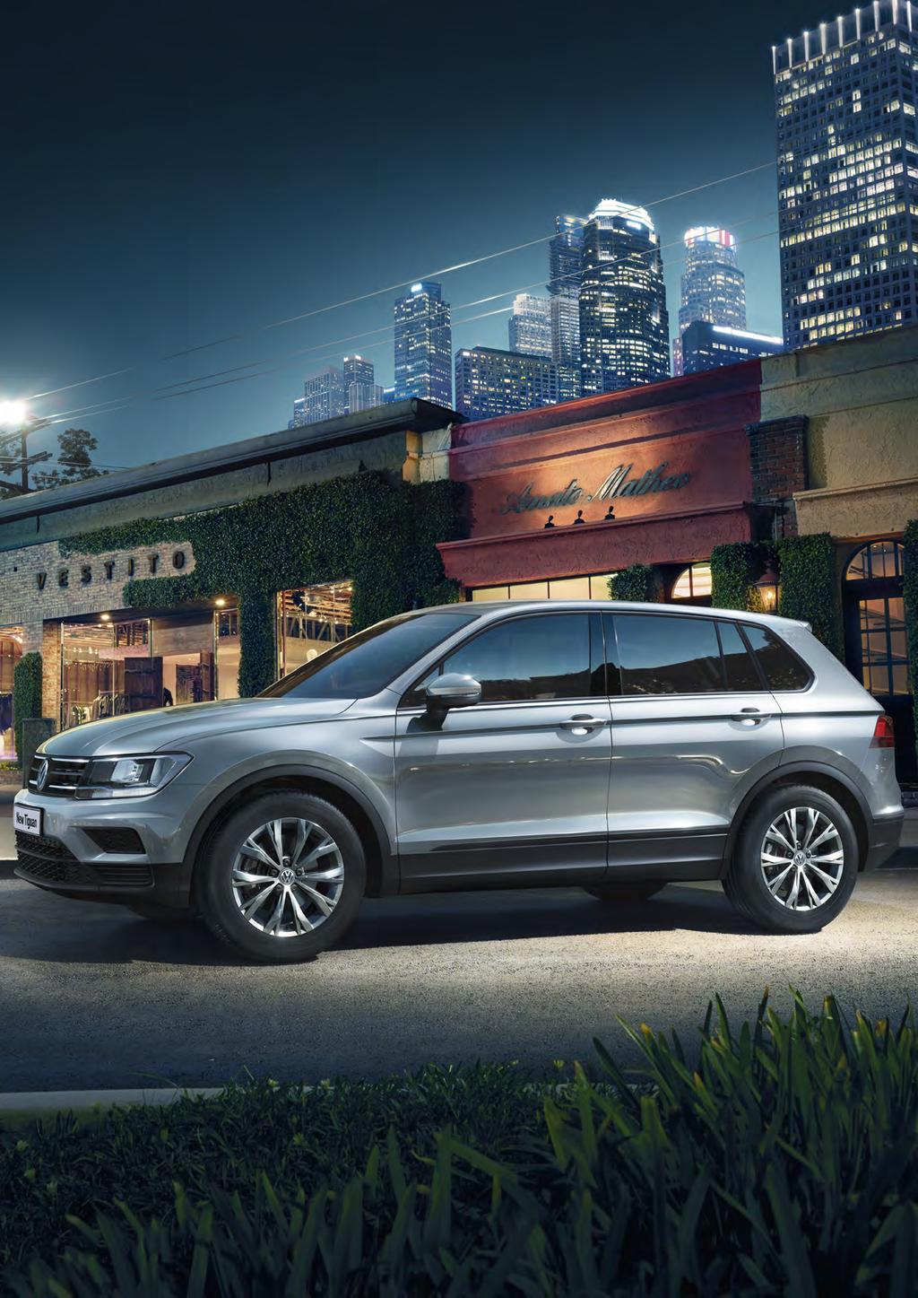 The New Tiguan. The New Tiguan is more than just a car; it s more than just new technologies; it s more than beauty; it s a vehicle ready for adventures.