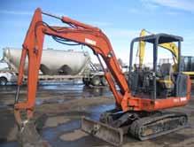 Hydraulic Midi Excavator, Quick Coupler, 7 6 Stick, ACS Hydraulic Thumb, Auxiliary Hydraulics, 101 Backfill Blade, A/C Cab, 20 Rubber Tracks, Hour