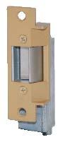 0 Silent Continuous Light Commercial Strikes 012 For new or replacement installations in metal jambs. Use with locksets having up to 5/8 throw, based on 1/8 door gap.
