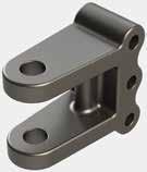 Accepts standard 4½" square bolt pattern found on most pintle rings.