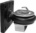 95 Swivel Mount Pintle Ring HP051B HPB30 Bolts are not included except HPB30 HPB30/HPB50 only accept 3" ID