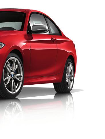 Model Range M Sport Highlights 4 M Sport Highlights In addition / replacement to SE models 18" light alloy M Star-spoke style 461 M wheels with run-flat tyres Ambient lighting switchable Door sill