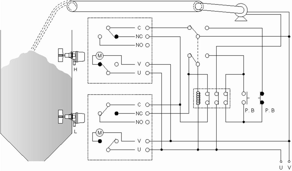 Control circuit for filling Control circuit for discharge Note Ensure