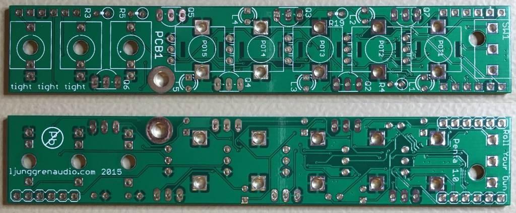 Step 10 Leave PCB2 on the side with the 3pcs of 6pin