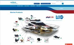 boat, from stem to stern, at the Xylem Marine website: