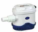 technology, the Rule Mate Series bilge pumps move water automatically and efficiently.