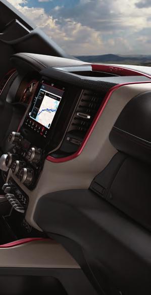 Ram Rebel is built for the off-road, but this interior definitely