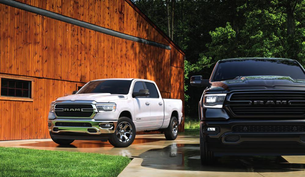 STRENGTH With durability as the focus, the all-new Ram 1500 delivers strength with extensive use of high-strength steel in the frame, cab and box.