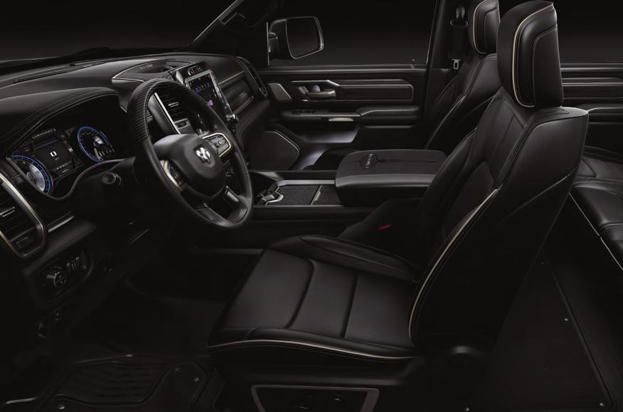THE MOST LUXURIOUS TRUCK IN ITS SEGMENT7. A NEW LEVEL OF LUXURY This Ram pickup can be defined by both its capability and its sophistication.