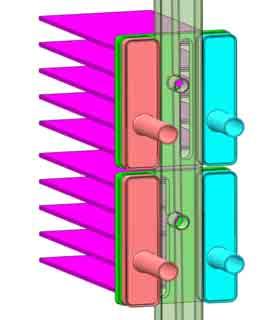 Manifolds Grid Cooling Plates PbLi manifold
