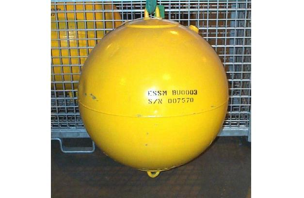 ESSM - BU0003 BUOY, CROWN, 29" DIAMETER 29 Diameter Crown Buoy BU0003 The Crown Buoy BU0003 is a 29-inch diameter, steel, spherical buoy used to mark the location of the anchor and its retrieving