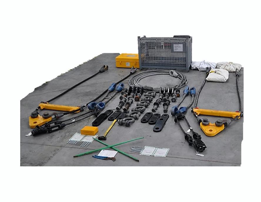 ESSM - HC0015 ANCILLARY SET FOR HC0012, 50-TON HYD CABLE PULLER Ancillary Set HC0015 The Ancillary Set HC0015 contains the items necessary for cable puller operation.