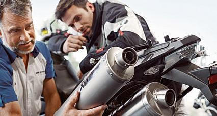 BMW Motorrad Service BMW s extensive service network ensures your bike gets the care it deserves.