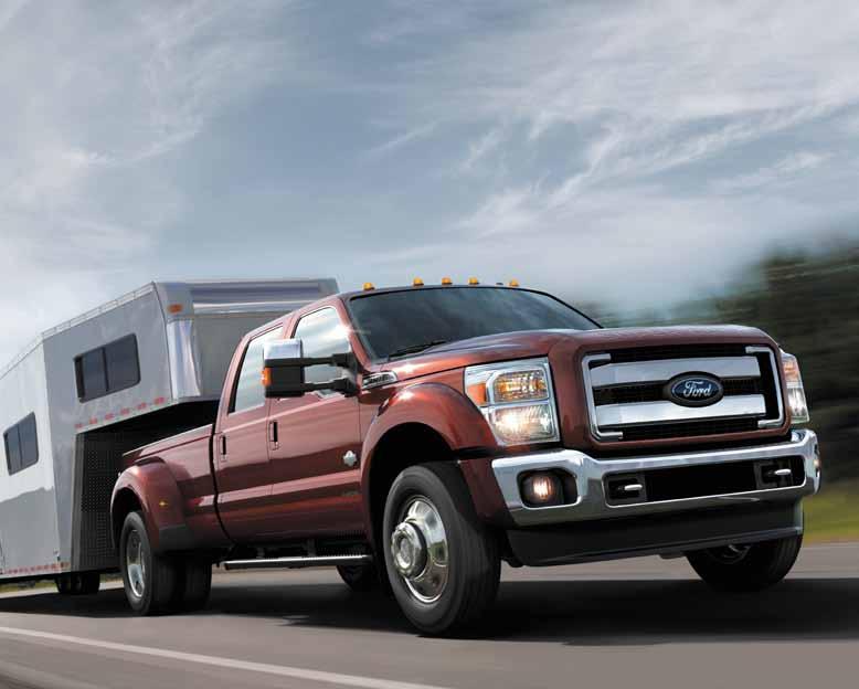 Super Duty Pickups Tough Keeps Getting Tougher. 2015 Ford F-Series Super Duty pickups set the standard for Tough with best-in-class diesel horsepower and torque. A new 31,200-lb.