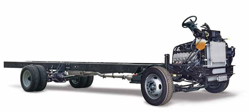 Engineered for business. Commercial Stripped Chassis Features Four wheelbase choices: 158/178/190/208-inch Three Gross Vehicle Weight Ratings (GVWRs): 16,000/19,500/22,000 lbs.