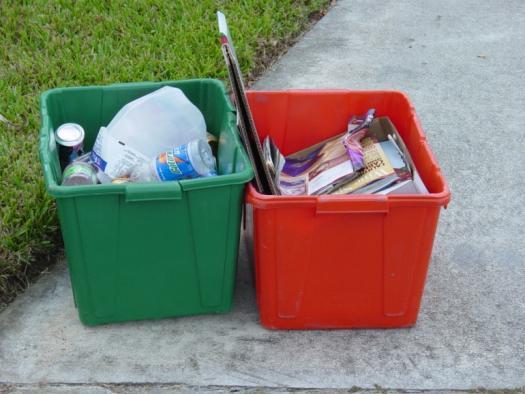 Recyclables (bottles, cans, papers) Yard Waste