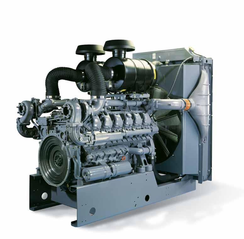 D2842 Characteristics ncylinders and arrangement: 12 cylinders in 90 V arrangement nmode of operation: Four-stroke diesel engine with direct fuel injection nturbocharging: Turbo charger with charge