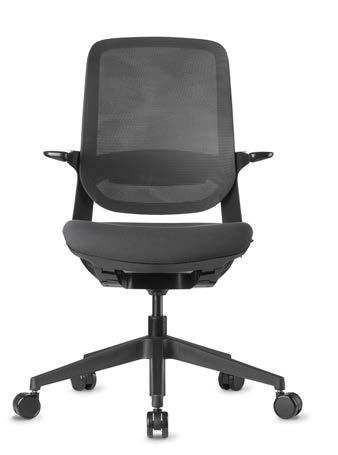 5 w x 22 h Mesh back includes additional lumbar support piece Seat Dimensions 18 w x 19.