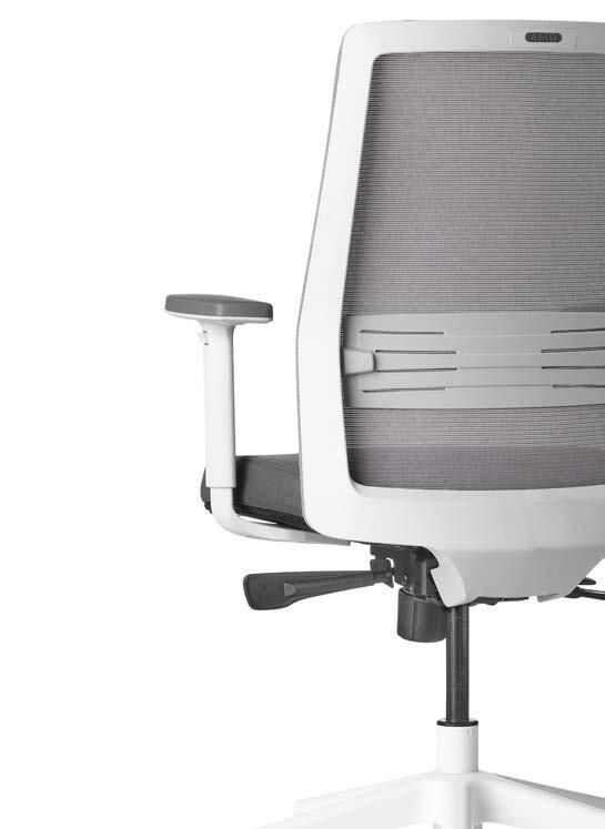 SPECIFY BODI Specified with seat cover (included with chair): BODI-1-LG_G1RD04 Light Grey with Wasabi Seat Cover DESCRIPTION FINISH SKU LIST BODI Task chair with syncro-tilt mechanism.