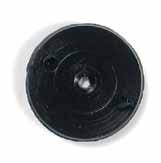 Water draining disk For 3 + 4 mm anchors, black Tootenumber