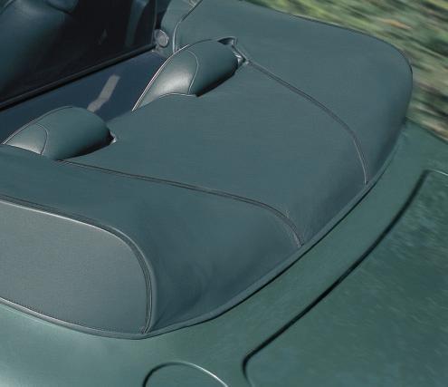 Leather hood cover A Connolly leather hood cover provides the perfect finish to your DB7 Volante and may be colour