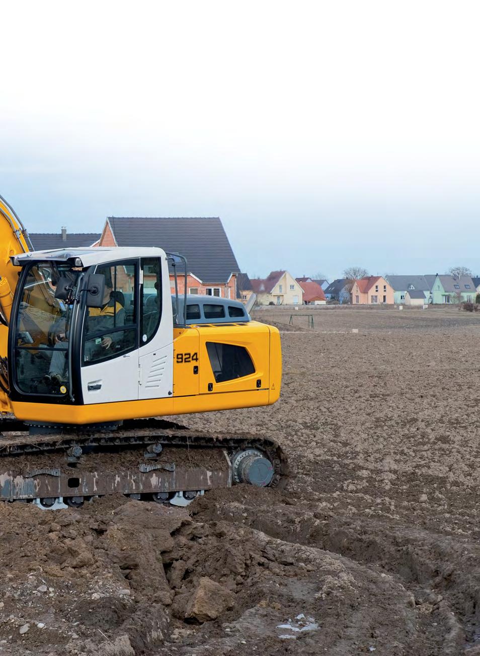 Performance The new R 924 crawler excavator is a high-performance and versatile model.
