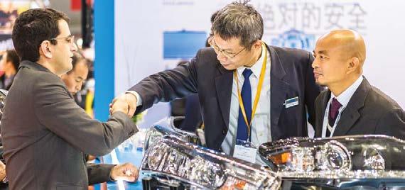 global auto-related trade fairs Website and social media networks with high level of visitor engagement Mobile applications Free information materials you can use to