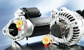 Uncompromising quality: Starters and alternators from Bosch exchange The high original-equipment market share is evidence of the trust placed in Bosch quality by vehicle manufacturers.