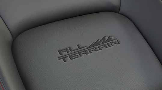 leather-appointed heated front seats.