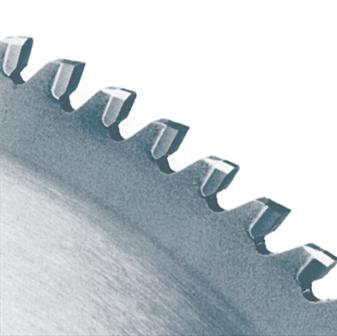 Wolferal T.C.T. Saw Blades Continued TYPE: SALDO For cutting non-ferrous solid metals. Robust blades for aluminium, copper and brass solid bar.