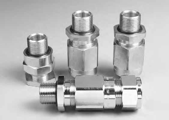 cable glands EEx d able Gland ode Unarmored able No deviation if Unarmored rmored & Sheathed able -S rmored & Sheathed with reduced bore -SR U Standard O-Reduced MIn Max MIn Max MIn Max MIn Max 1.