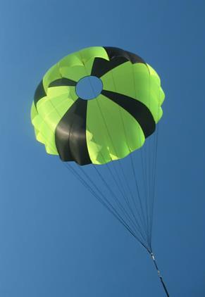 Recovery System Drogue Parachute Deployment: Deployment at apogee Fruity Chute CFC-18 (Cd = 1.