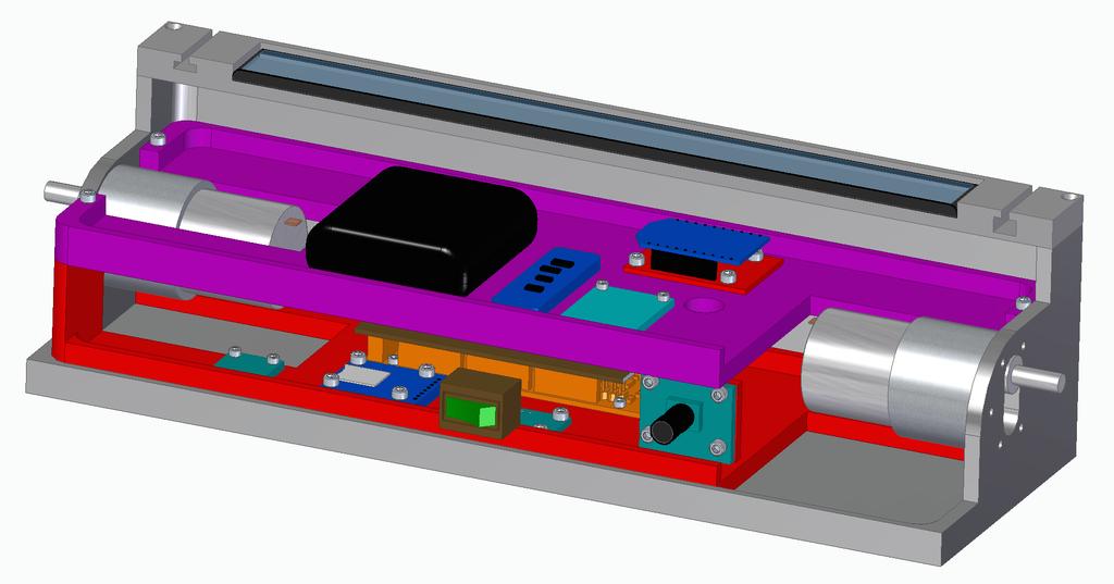 Electronics Tray Designed to avoid interference