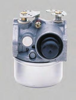 Identify this carburetor by the stepped primer bulb, the presence of a non-drilled idle mixing well and a serviceable main nozzle emulsion tube.