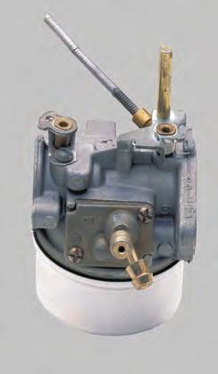 Series 2 carburetors have a built-in fuel pump consisting of a fuel pump element which inflates and deflates with crankcase pulsations which opens and closes two flap valves in the fuel pump, thereby