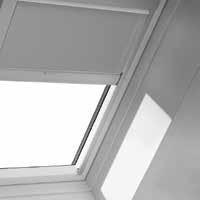 VELUX Blinds effective light control VELUX has a choice of blinds that provide different levels of light