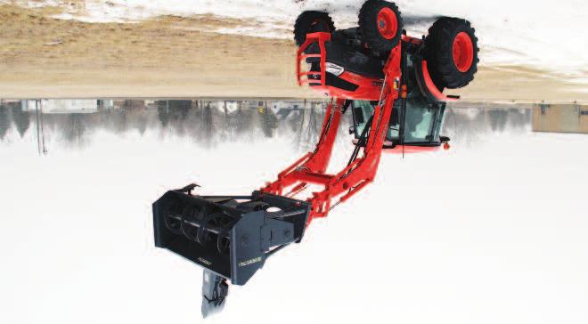 Auxiliary Hydraulic Power for Tractor Loaders = 540 6b Splined PTO drive = Oil Level Sight Gage = Three-point Hitch Mounting = Oil Temperature Indicator