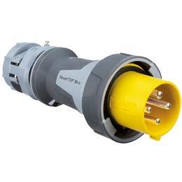 Wiring Devices - Series 60309 Pin and Sleeve Marine Grade K Receptacles, Plugs, Connectors K 100A / Standard Devices K Watertight Receptacles 100 Amp / Dockside Selection Wire