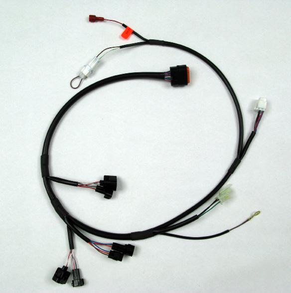 BAZZAZ HARNESS CONNECTOR IDENTIFICATION +12V Switched Power Main Map Select Z-AFM Speed Inj 2 CKPS Ground Inj 1 TPS FUEL HARNESS Read through all instructions before beginning installation.